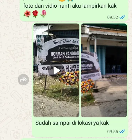 Pengiriman Karangan Bunga Suru Geyer