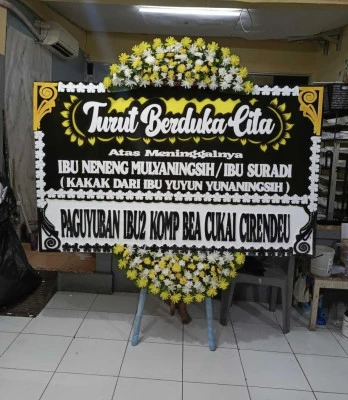Papan Bunga di Suru Geyer